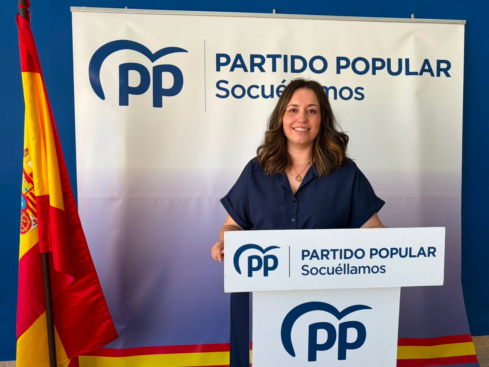 Salomé Carrión acusa al PSOE de utilizar los colegios para hacer política y pide a la Junta que asuma sus competencias