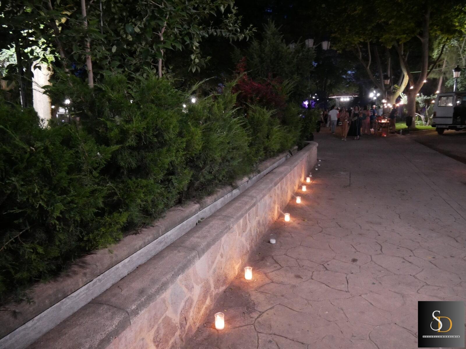 El viento impide el encendido de velas de “Socuéllamos en Vela”