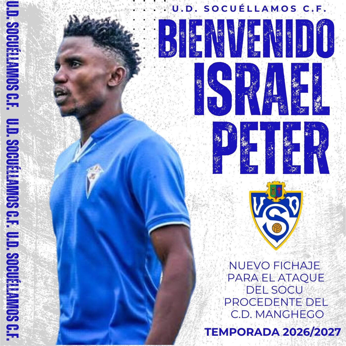 Israel Peter refuerza el ataque del Yugo UD Socuéllamos