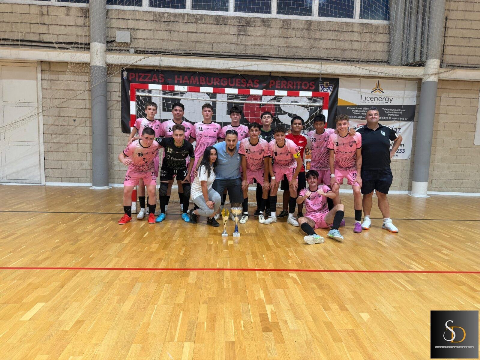 La EFS Socuéllamos juvenil gana 8-1 a La Alberca de Záncara en el primer partido de pretemporada