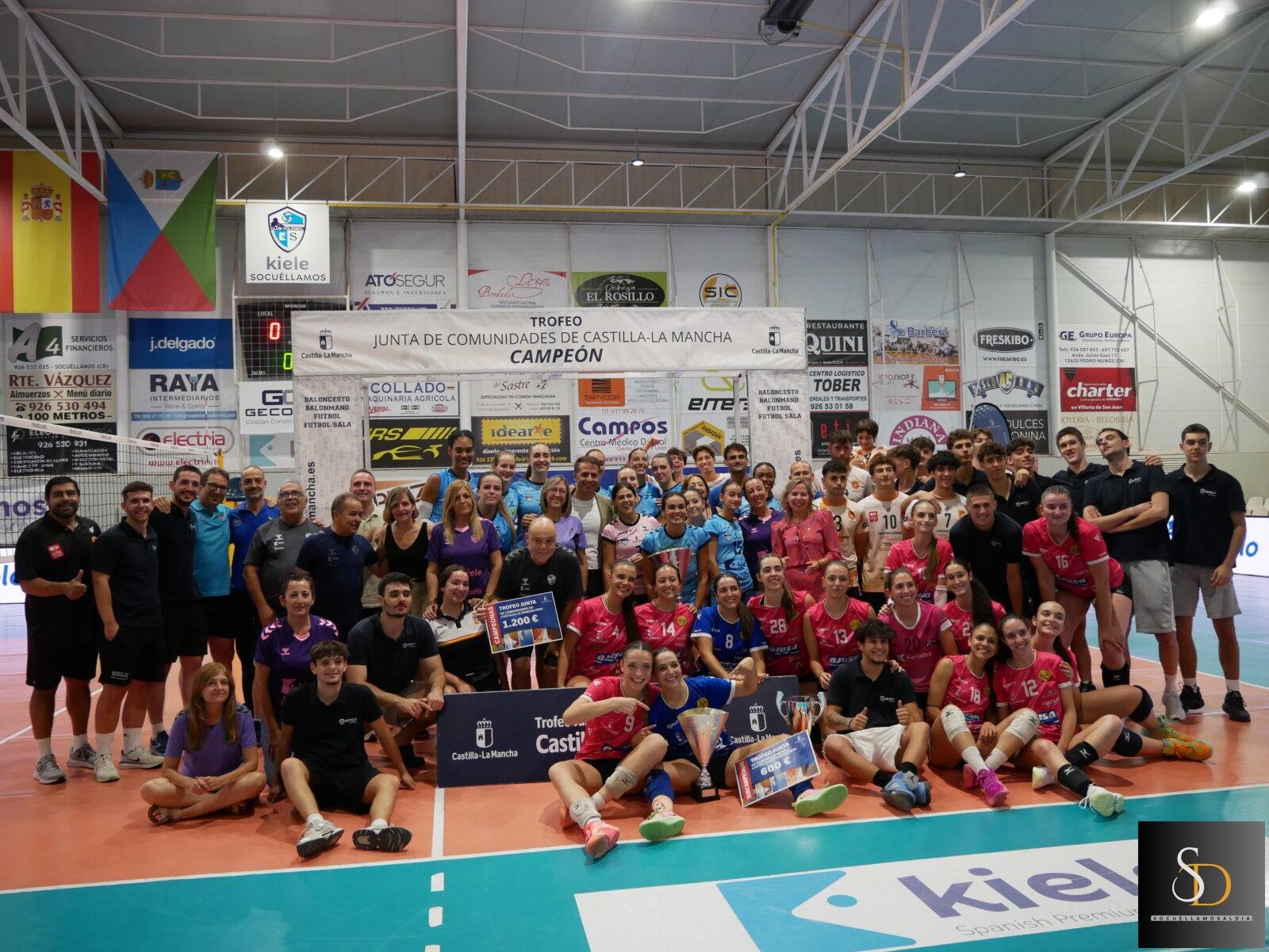 Kiele Socuéllamos y CV Cuenca se coronan campeones del Trofeo Junta de Comunidades