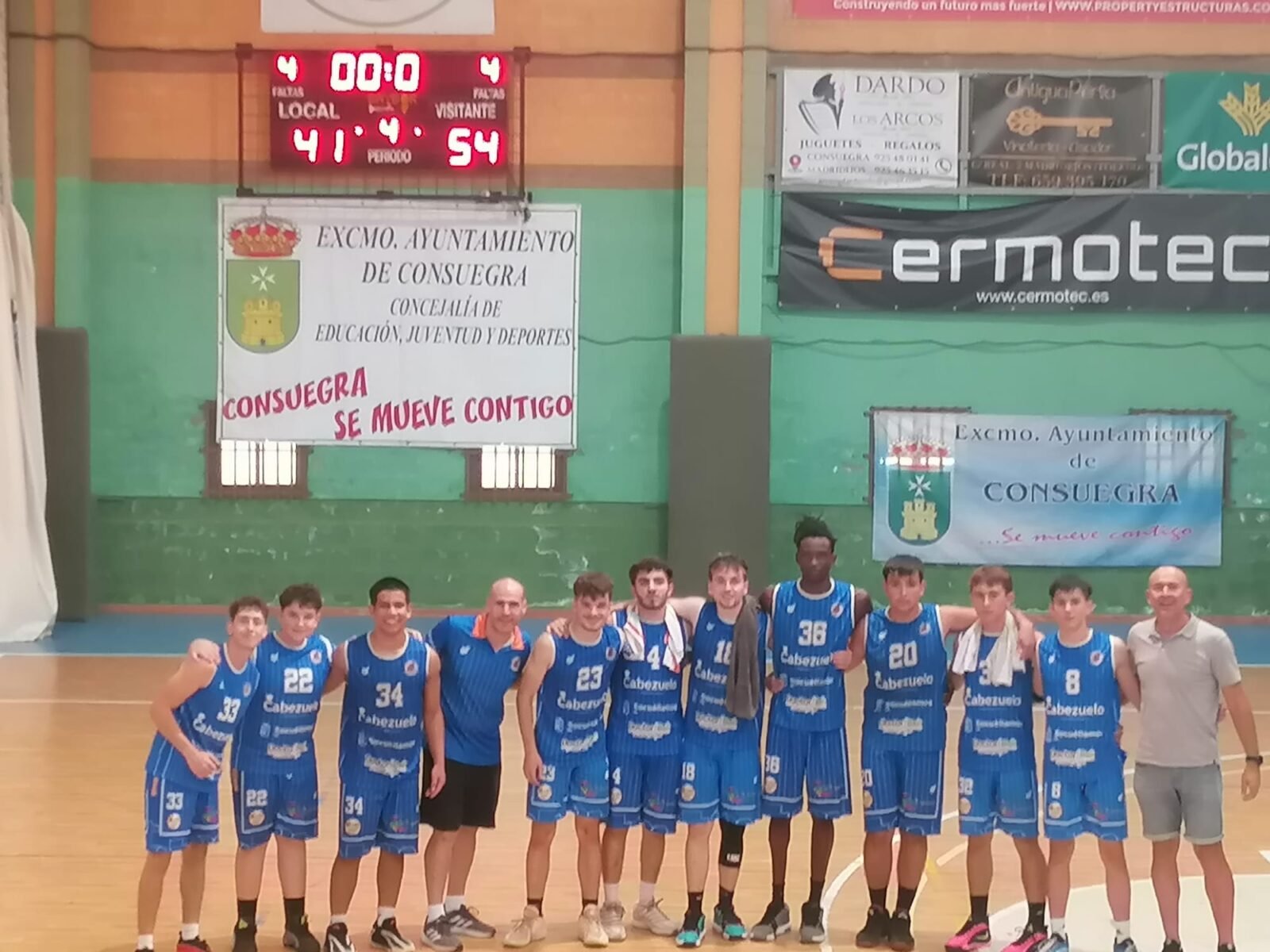 El EB Cabezuelo Socuéllamos se impone en Consuegra con autoridad (41-54)