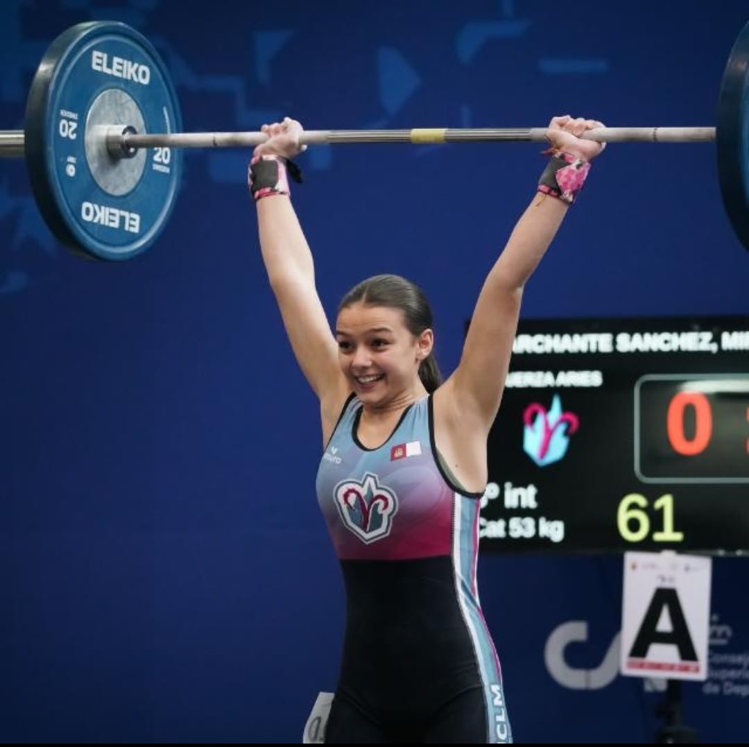 Dulce María Palenque busca en Oviedo una medalla en el Campeonato de España Sub-15